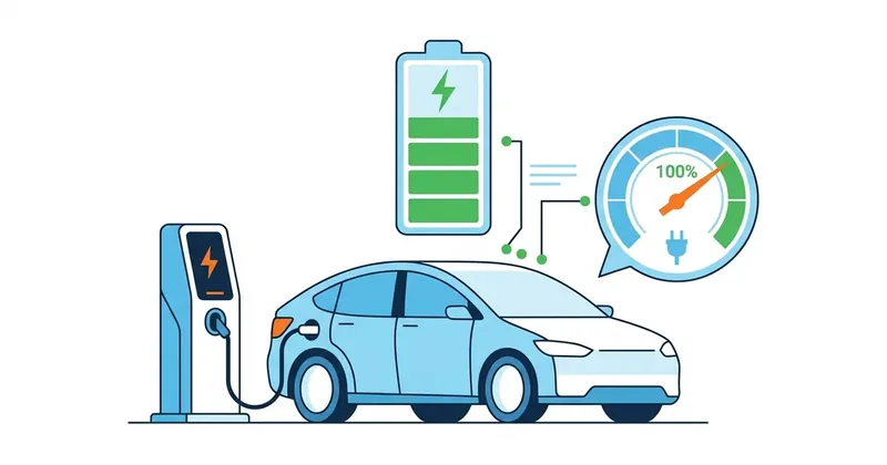 EV battery monitoring: 12V τάση, SOC, SOH και φόρτιση