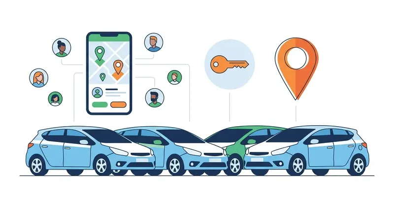 Car sharing και κοινόχρηστα εταιρικά οχήματα: διαθεσιμότητα, οδηγός και ευθύνη χρήσης